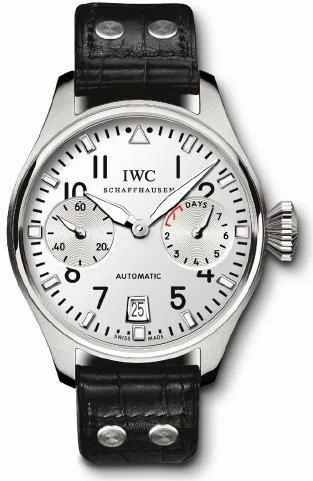 IWC Big Pilot Stainless Steel / Silver / Japan IW5004-18 (IW500418)